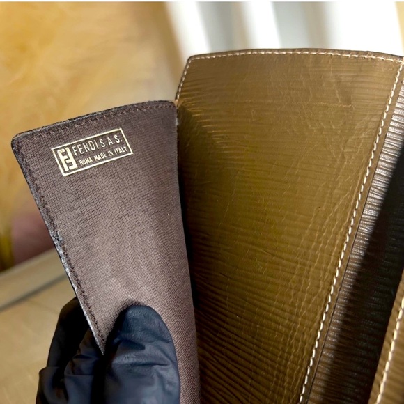 Fendi Zucca Micro FF Glacé Bifold Wallet - Picture 9 of 14